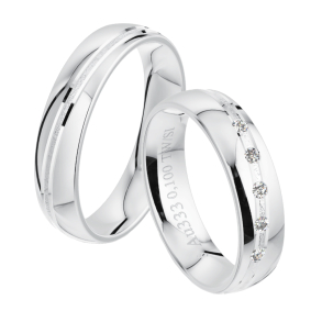 Eksklusive Vielsesringe Amourina 0057