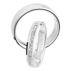 Eksklusive Vielsesringe Amourina 0060