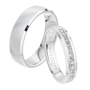 Eksklusive Vielsesringe Amourina 0060