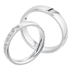 Eksklusive Vielsesringe Amourina 0061