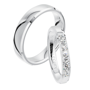 Eksklusive Vielsesringe Amourina 0061