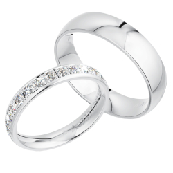 Eksklusive Vielsesringe Amourina 0062