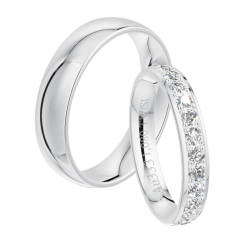 Eksklusive Vielsesringe Amourina 0062