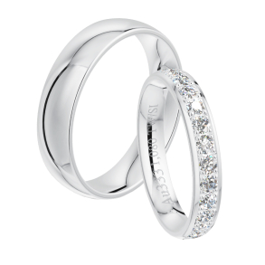 Eksklusive Vielsesringe Amourina 0062