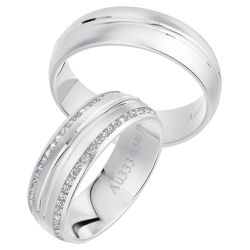 Eksklusive Vielsesringe Amourina 0065