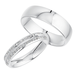 Eksklusive Vielsesringe Amourina 0066