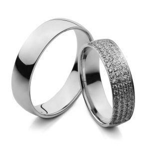 Eksklusive Vielsesringe I Do 1309