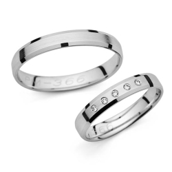 Vielsesringe Agapi 366