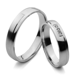 Eksklusive Vielsesringe I Do 4065