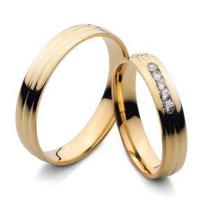 Eksklusive Vielsesringe I Do 4078