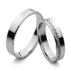 Eksklusive Vielsesringe I Do 4079