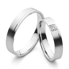 Eksklusive Vielsesringe I Do 4105