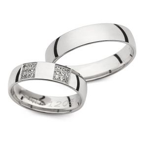 Eksklusive Vielsesringe Love Line 1205