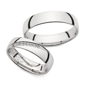 Eksklusive Vielsesringe Love Line 1206