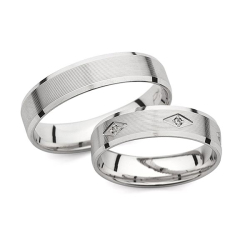 Eksklusive Vielsesringe Love Line 1208