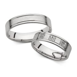 Eksklusive Vielsesringe Love Line 1211