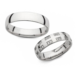 Eksklusive Vielsesringe Love Line 1213