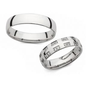 Eksklusive Vielsesringe Love Line 1213