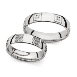 Eksklusive Vielsesringe Love Line 1214