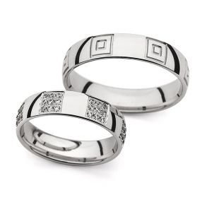 Eksklusive Vielsesringe Love Line 1214