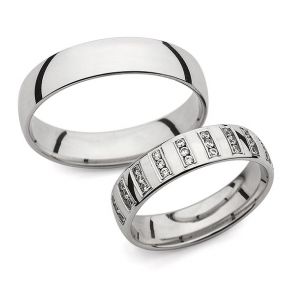 Eksklusive Vielsesringe Love Line 1217