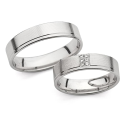 Eksklusive Vielsesringe Love Line 1226