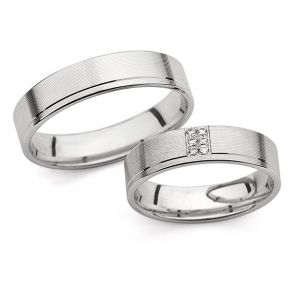 Eksklusive Vielsesringe Love Line 1226