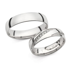 Eksklusive Vielsesringe Love Line 1227