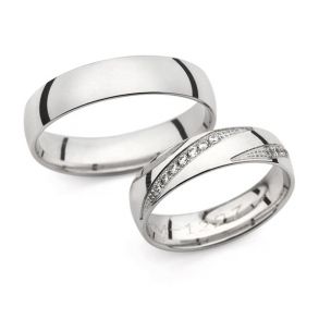 Eksklusive Vielsesringe Love Line 1227