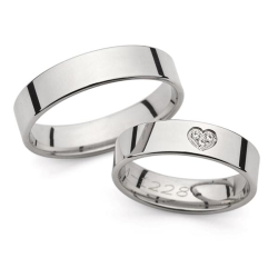 Eksklusive Vielsesringe Love Line 1228