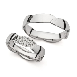 Eksklusive Vielsesringe Love Line 1229