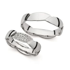 Eksklusive Vielsesringe Love Line 1229