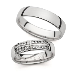 Eksklusive Vielsesringe Love Line 1230