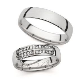 Eksklusive Vielsesringe Love Line 1230