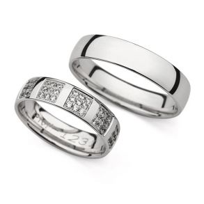 Eksklusive Vielsesringe Love Line 1231