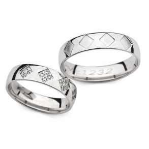 Eksklusive Vielsesringe Love Line 1232