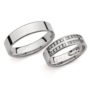 Eksklusive Vielsesringe Love Line 1234