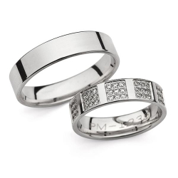 Eksklusive Vielsesringe Love Line 1235