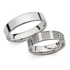 Eksklusive Vielsesringe Love Line 1235