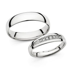 Eksklusive Vielsesringe True Love 1417