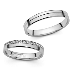 Eksklusive Vielsesringe Agapi 348