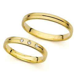 Eksklusive Vielsesringe Agapi 375