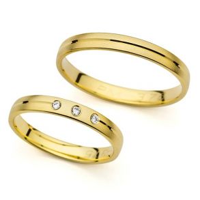 Eksklusive Vielsesringe Agapi 375