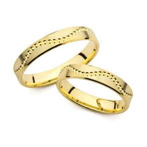 Eksklusive Vielsesringe Love Line 4039