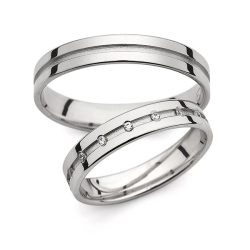 Eksklusive Vielsesringe Love Line 4043