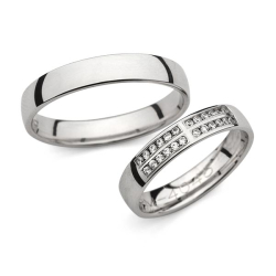 Eksklusive Vielsesringe Love Line 4045