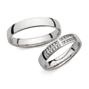 Eksklusive Vielsesringe Love Line 4045