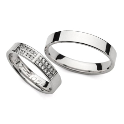 Eksklusive Vielsesringe Love Line 4054