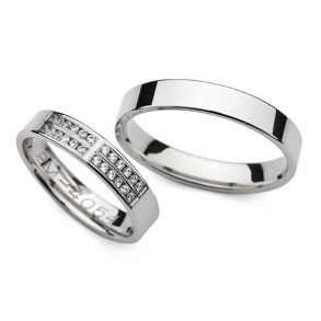 Eksklusive Vielsesringe Love Line 4054