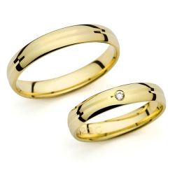 Eksklusive Vielsesringe Agapi 4220